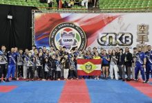 Indaial sobe ao pódio 12 vezes na Copa do Brasil de Karatê
