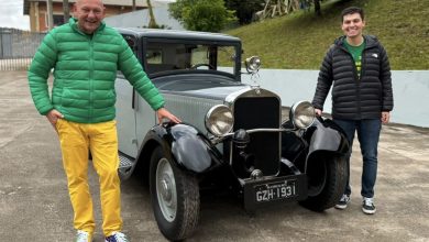 Luciano Hang resgata carro histórico de Carlos Renaux para preservar legado de Brusque