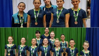 Jovens ginastas conquistam 13 medalhas e colocam Benedito Novo entre os destaques da competição