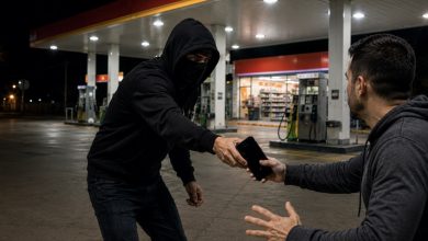 Homem é agredido e tem celular roubado em conveniência de posto de combustíveis em Indaial