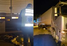 Ciclista de 65 anos morre após ser atingido por carreta em Blumenau