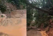 Chuvas provocam interdição do maior túnel da antiga Estrada de Ferro em Apiúna