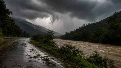 Alerta vermelho: chuva intensa ameaça Santa Catarina e risco de desastre aumenta