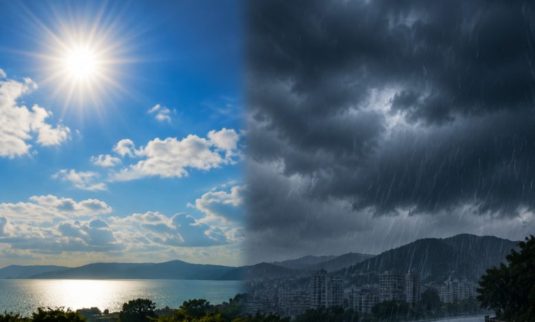 Fim de semana terá virada no tempo em Santa Catarina; veja quando a chuva chega