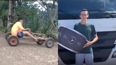 Do bordão que virou meme às estradas: garoto do “Taca-le pau!” compra o primeiro caminhão
