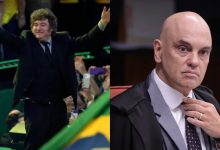 Presidente da Argentina chama Moraes de "lixo careca" após ser impedido de visitar Bolsonaro