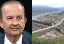 Jorginho Mello diz que poderá usar força policial para retomar obras na Barragem Norte, em SC
