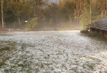 Criança é atingida por telha na cabeça durante temporal com granizo em SC