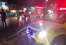 Duas colisões entre carros e motos são registradas em menos de 10 minutos na mesma rua em Pomerode