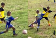 Menino de MT viraliza com lance de craque e é comparado a Messi nas redes sociais