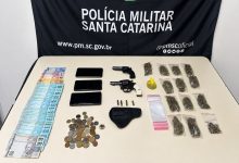Disparos contra cães terminam com fuga para mata e descoberta de ponto de tráfico em Pomerode