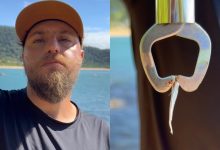 Após horas de "luta", pescador descobre que fisgou um peixe minúsculo