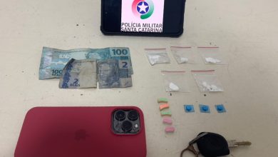 Motorista sem CNH é preso após PM encontrar ecstasy, cocaína e Viagra em carro em Blumenau