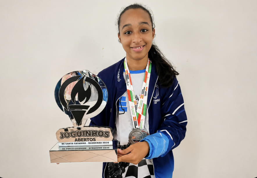 Timbó conquista vice-campeonato geral no xadrez dos Joguinhos Abertos de SC