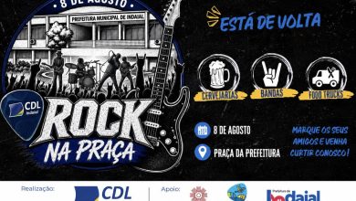 Rock na Praça promete mais de 12 horas de música e atrações para toda a família em Indaial