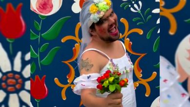 Morador de Timbó completa álbum da Copa apenas com doações e cumpre promessa inusitada
