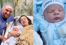 Bebê de quase 5 kg surpreende e bate recorde em hospital de SC
