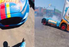 Piloto do Beto Carrero viraliza ao mostrar visão de dentro do Hot Wheels Epic Show
