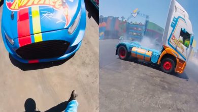 Piloto do Beto Carrero viraliza ao mostrar visão de dentro do Hot Wheels Epic Show