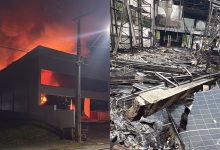 Fábrica atingida por incêndio é alvo de furtos após destruição em Indaial