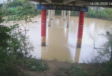 Rio Itajaí-Açu entra em nível de atenção em Rio do Sul diante da chuva no Alto Vale