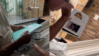 Avô que não tem Instagram cria versão “à moda antiga” e surpreende com caderno de fotos