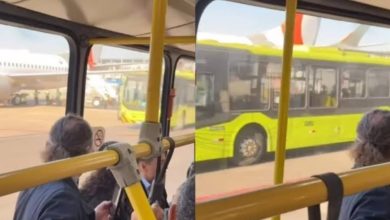 Ônibus bate em avião da Gol antes da decolagem e voo precisa ser substituído