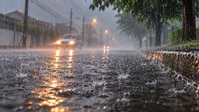 Timbó entra em alerta para temporais com risco de granizo e ventos fortes