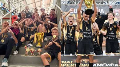 É campeão! Academia Leões leva Timbó ao topo da Supercopa América de Futsal Sub-13
