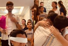 Após anos na China, filho surpreende mãe com reencontro emocionante que comove a internet