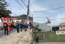 Motociclista de 46 anos morre após perder o controle da moto e colidir contra poste em Blumenau