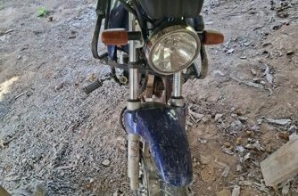 Suspeito abandona motocicleta furtada e foge antes da chegada da polícia em Indaial