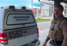 Policial faz brincadeira ao apresentar “camburão de luxo” de viatura da PM