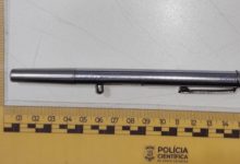 “Caneta revólver” vira prova contra homem que ameaçou moradores em SC