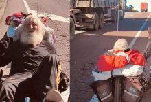 Aos 63 anos, ciclista cruza o Brasil de bicicleta e mostra que não há idade para realizar sonhos