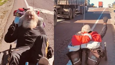 Aos 63 anos, ciclista cruza o Brasil de bicicleta e mostra que não há idade para realizar sonhos