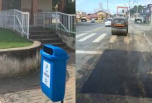 SAMAE amplia serviços e instala cerca de 100 lixeiras em Timbó