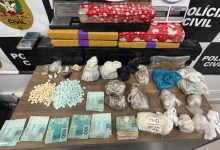 Quase 13 kg de drogas e mais de R$ 7 mil são apreendidos em operação contra o tráfico no Médio Vale