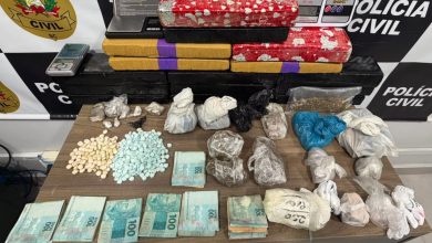 Quase 13 kg de drogas e mais de R$ 7 mil são apreendidos em operação contra o tráfico no Médio Vale