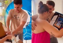 Esposa esconde PS5 dentro de bolo para realizar sonho de infância do marido e reação viraliza