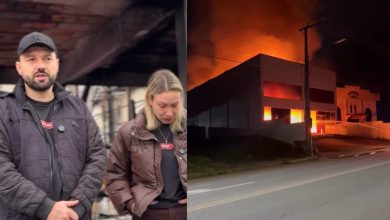 “A gente vai voltar”: após incêndio destruir fábrica, empresa de Indaial busca espaço para recomeçar