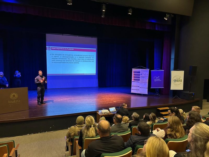 “Que o melhor aconteça”: Timbó lança PlanCon-Edu Multirriscos para preparar escolas para situações de risco