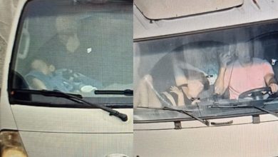 Bebê no colo, criança sem cinto e motorista no celular são flagrados por drone da PRF em rodovia de SC