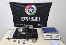 Quase 19 quilos de maconha são apreendidos em residência em Blumenau