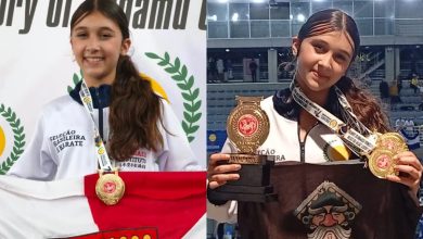 Atleta de Indaial conquista título mundial e leva cidade ao topo do Karatê