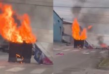 Homem preso por erguer barricadas com fogo para dificultar ação da PM é denunciado pelo MPSC