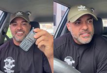 Pai troca celular da filha por aparelho antigo para ensinar responsabilidade