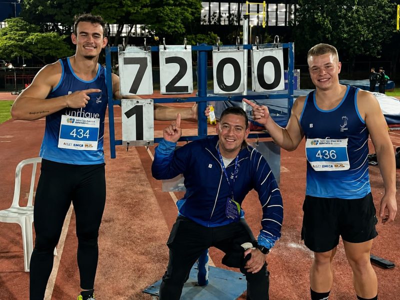 Atleta de Timbó faz história no lançamento de dardo e é convocado pela segunda vez para a Seleção Brasileira