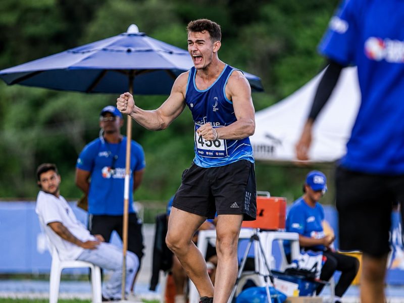Atleta de Timbó faz história no lançamento de dardo e é convocado pela segunda vez para a Seleção Brasileira