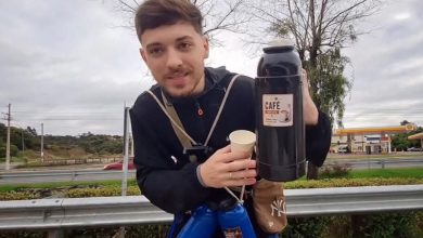 Aos 24 anos, jovem de Lages deixa as apostas e começa a vender café nas ruas